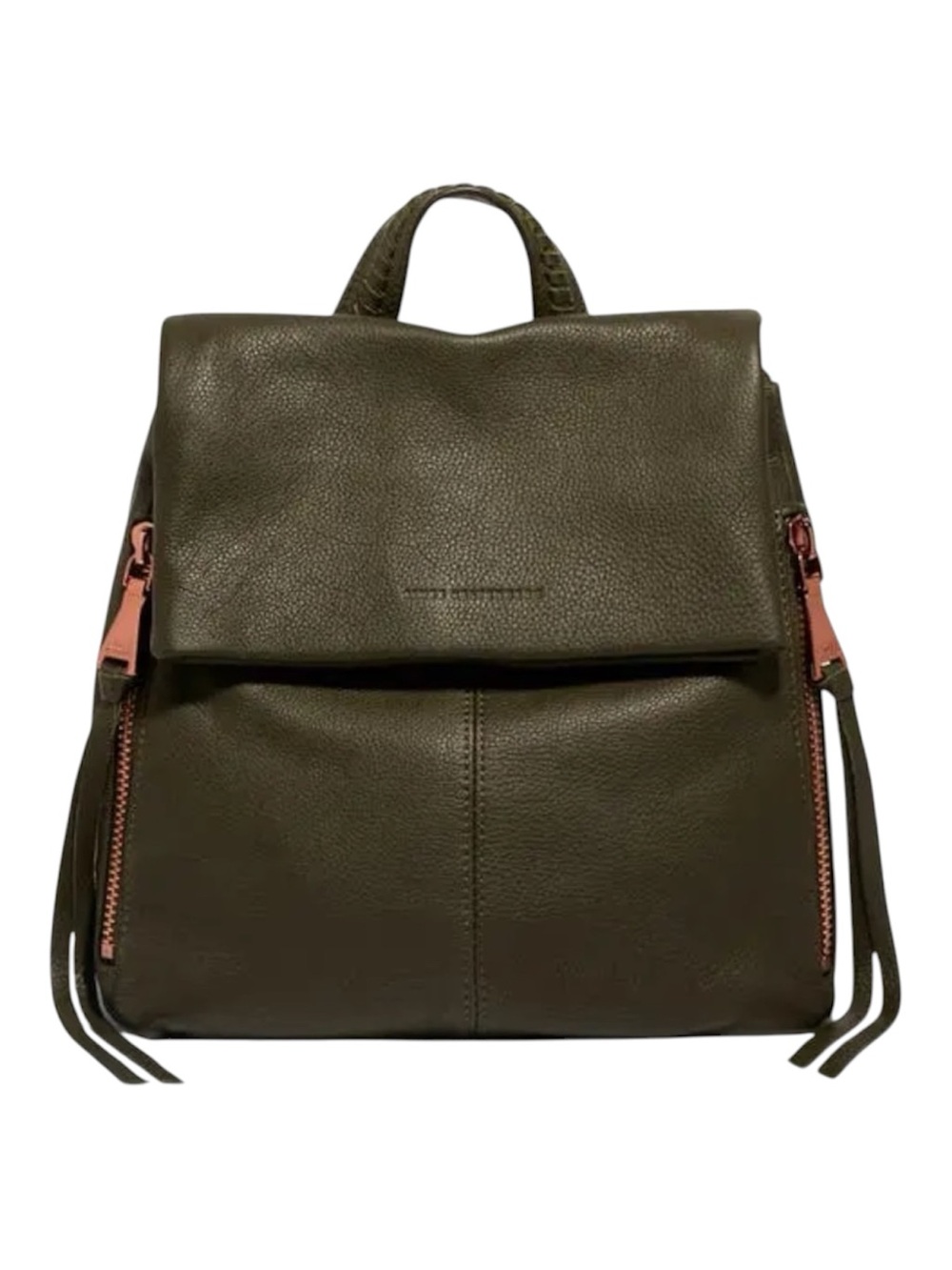 AIMEE KESTENBERG
Bali Leather Backpack double-entry front flap - Forest